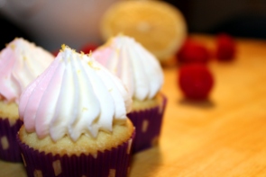 Raspberry Lemon Cupcakes 3